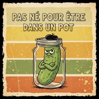 Funny Sarcastic Pickle Cartoon