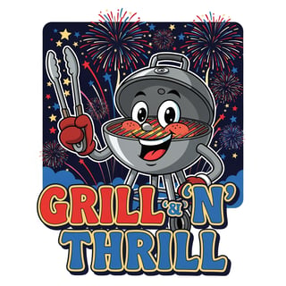 Funny 4th of July BBQ T-Shirt