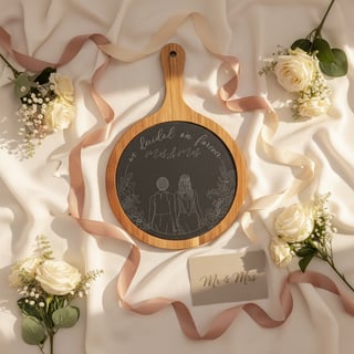 Elegant Wedding Flat Lay Setup