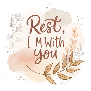 Faith-Based Inspirational Handwritten Design