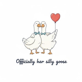 Boyfriend Theme Silly Goose Design