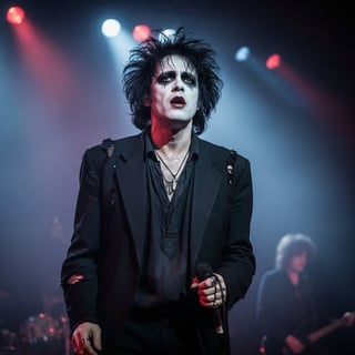 Robert Smith Closeup Portrait 1985