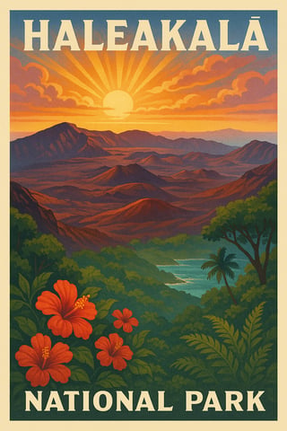 Haleakala National Park Postcard