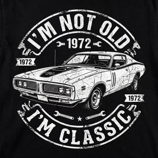 Vintage Dodge Charger RT Logo