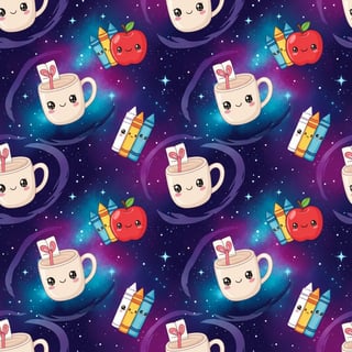 Kawaii Teacher Mug Pattern