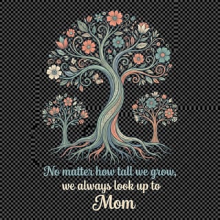 Family Tribute Mother's Day T-Shirt Design