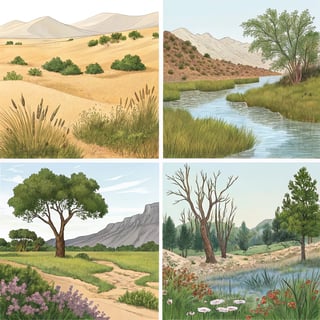 Different Natural Habitats