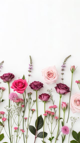 Vivid Wildflowers Illustration