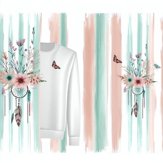 Boho Floral Watercolor Design