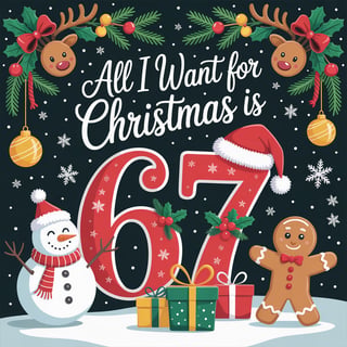 Festive Christmas Graphic Design