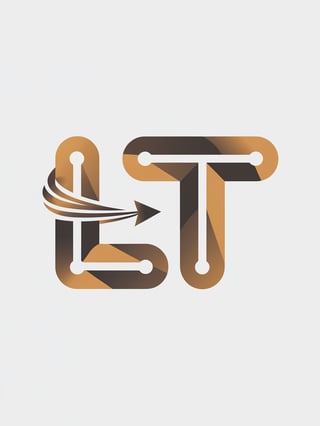 Modern LT Logo for Ticket Shop