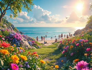Vibrant Summer Energy Image