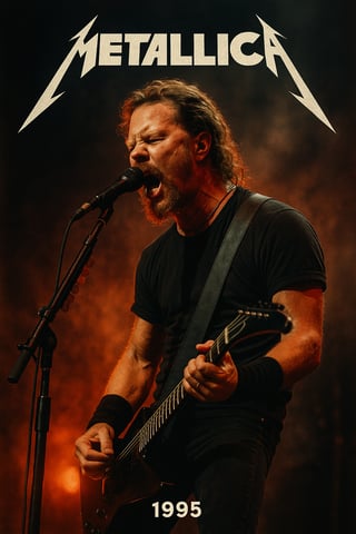 James Hetfield Live Concert 1995