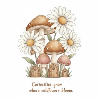 Cottagecore Watercolor Illustration