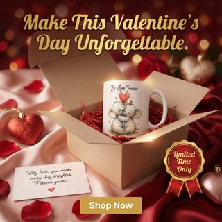 Valentine’s Day Romantic Ad Design