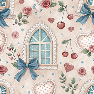 Coquette Valentine Cottage Pattern