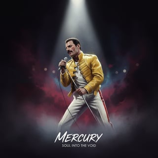 Freddie Mercury Iconic Concert Scene