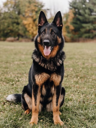 German Shepherd Portrait