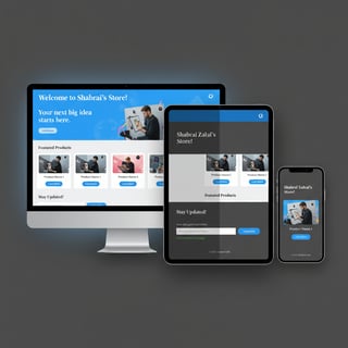 Custom Responsive Gumroad Store Page