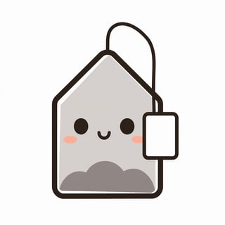 Cute Animated Teabag Image