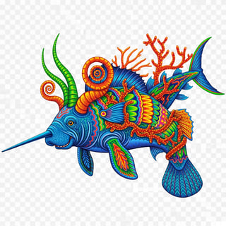Alebrije Florida Sea Creature