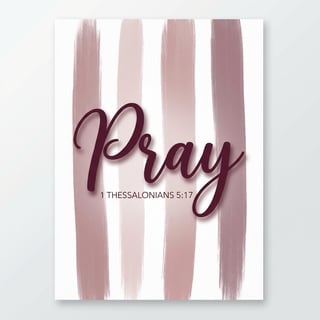 Pray Typography Design