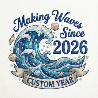 Elegant Ocean Wave Design 2026