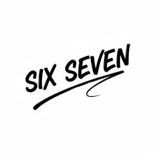 Six Seven Brush Font Design