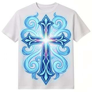 Symmetrical Fantasy Cross Illustration