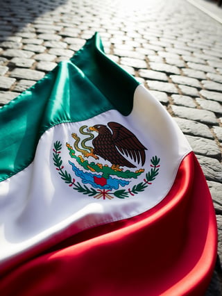 Mexican Flag Without Pole