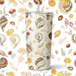 Florida Coastal Shells Tumbler Wrap