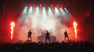 Cyber-Metal Band Live Performance