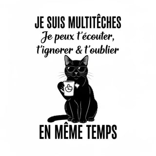 Bold Fonts and Black Cat Design