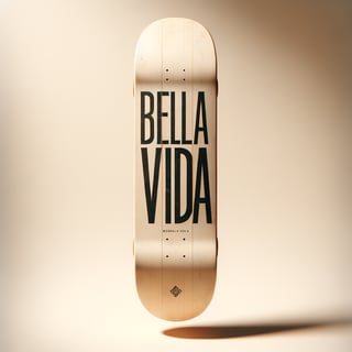Bella Vida Skateboard Deck Design