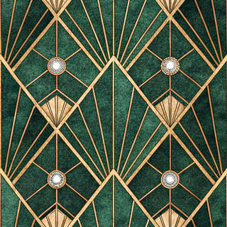 Art Deco Geometric Sublimation Pattern
