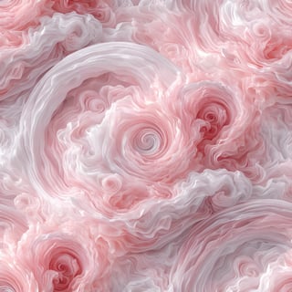 Pink and White Swirl Background