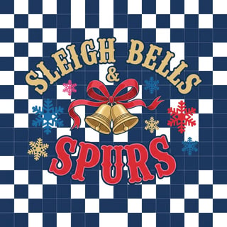 Rodeo Sleigh Bells & Spurs Design
