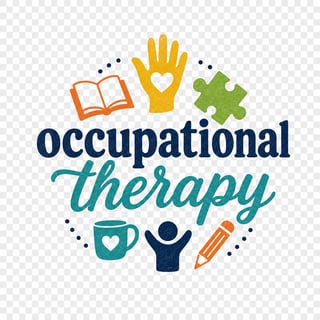 occupational therapy wordmark PNG