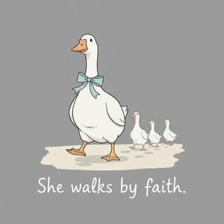 She Walks by Faith Design