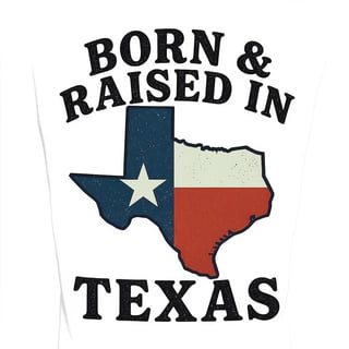 Texas Born & Raised T-Shirt Design
