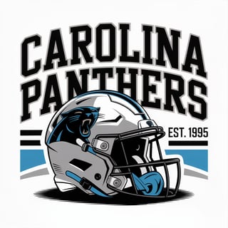 Carolina Panthers Vector T-Shirt Design