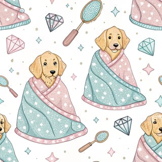 Cozy Dogs with Shimmering Comfort