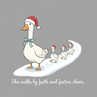 Faith and Festive Cheer Christmas Design