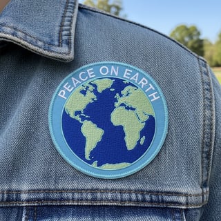 Peace on Earth Globe Patch