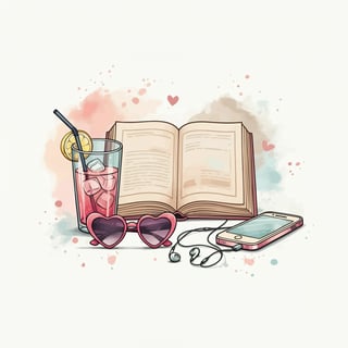 Whimsical Watercolor Book Design