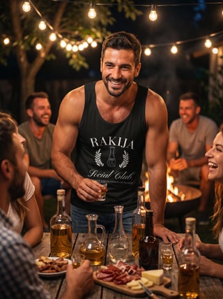 Balkan Backyard Night Gathering