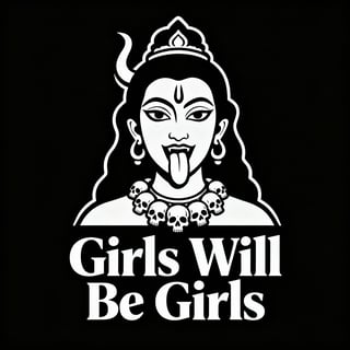 Kali Goddess Vector T-Shirt Design