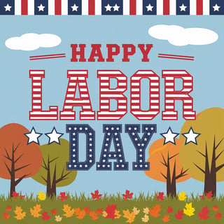Happy Labor Day Design