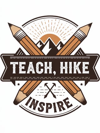 Vintage Adventure Badge Design
