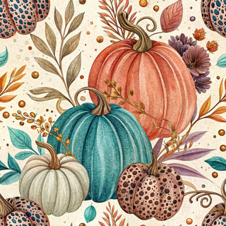 Glamorous Fall Pumpkin Composition